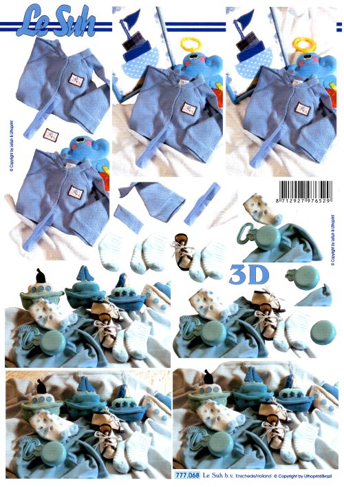 3D-Bogen LeSuh 777068 Babysachen