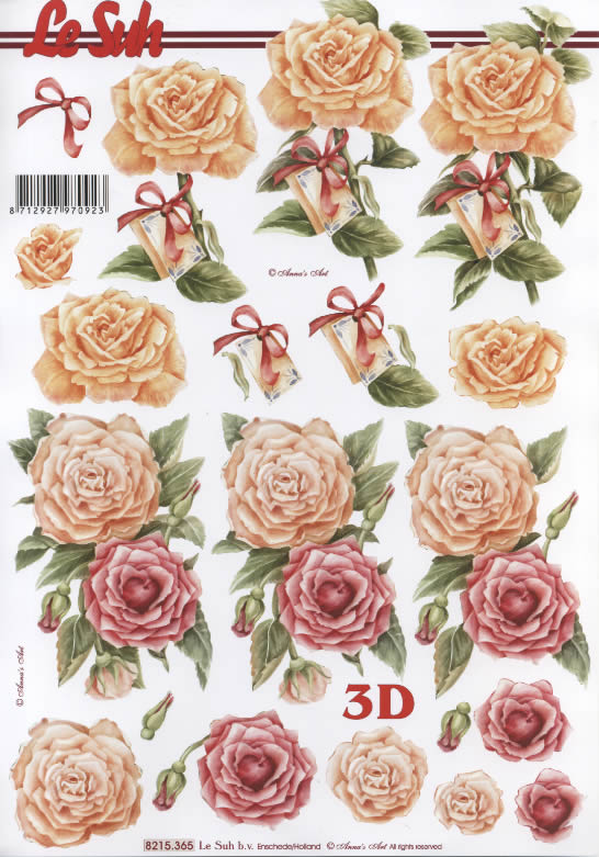 3D-Bogen LeSuh 8215365 Rosen