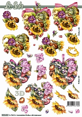 3D-Bogen LeSuh 8215633 Sonnenblumenstrau