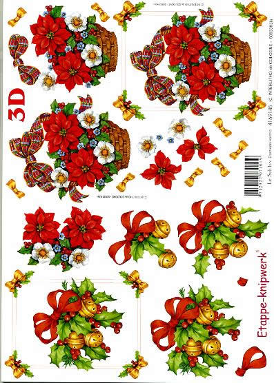 3D-Bogen LeSuh 4169145 Weihnachtsgesteck