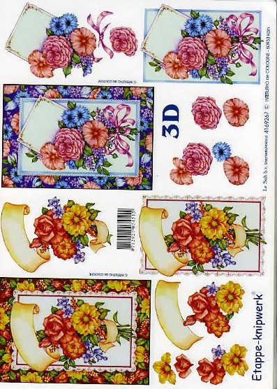3D-Bogen LeSuh 4169267 Blumen