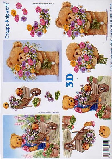 3D-Bogen Bärchen und Teddys