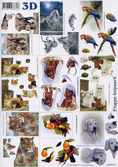 3D-Bogen LeSuh 4169374 Tiere klein