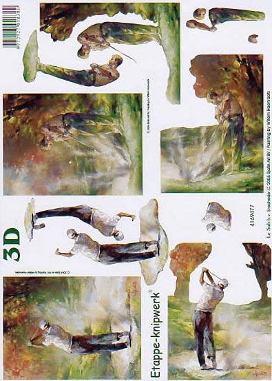 3D-Bogen LeSuh 4169477 Golfspieler