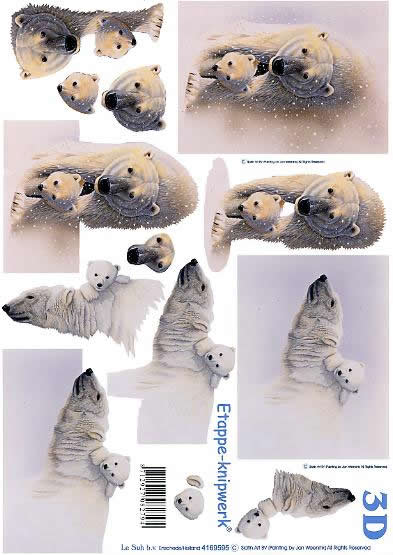 3D-Bogen LeSuh 4169595 Polarbären