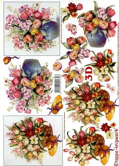 3D-Bogen LeSuh 4169628 Blumen