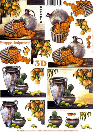 3D-Bogen LeSuh 4169633 Apfelsinen