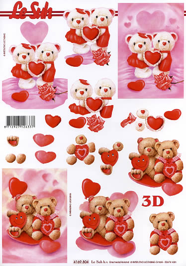 3D-Bogen LeSuh 4169804 Valentine