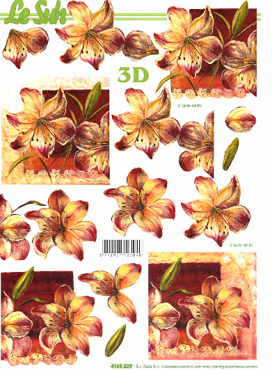 3D-Bogen LeSuh 4169829 Lilien