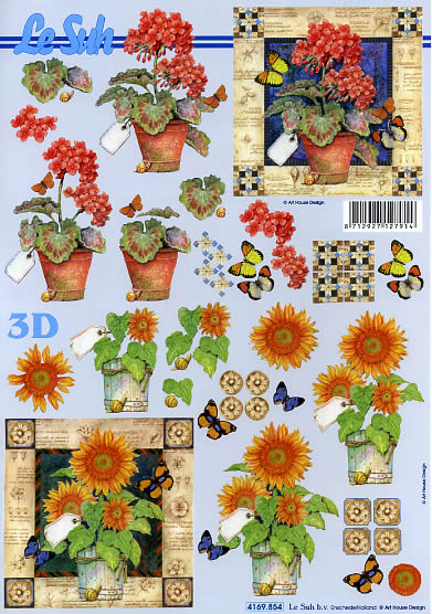 3D-Bogen LeSuh 4169854 Blumen