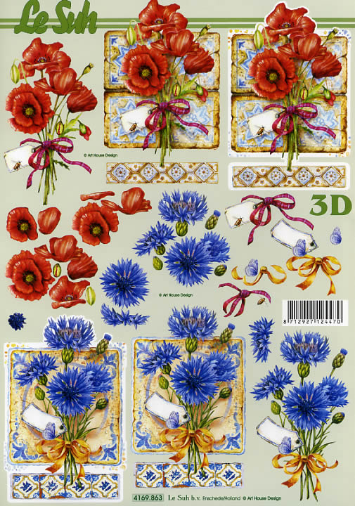 3D-Bogen LeSuh 4169863 Blumen