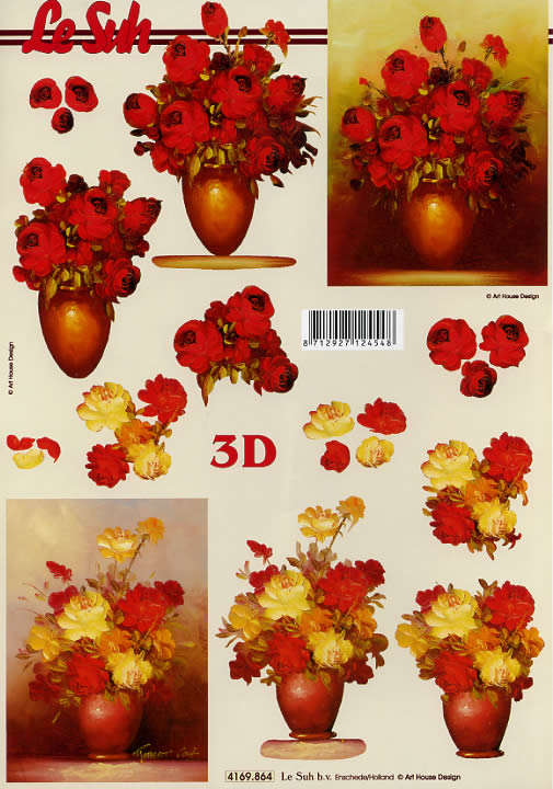 3D-Bogen LeSuh 4169864 Blumen