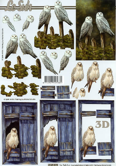 3D-Bogen LeSuh 4169878 Raubvögel