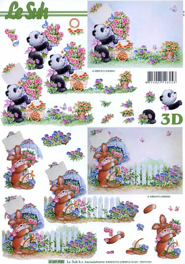3D-Bogen LeSuh 4169900 Blumentiere