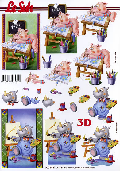 3D-Bogen LeSuh 777.018 Schulanfang