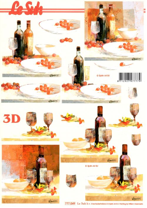 3D-Bogen LeSuh 777.049 Wein