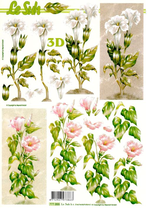 3D-Bogen LeSuh 777.055 Blumen