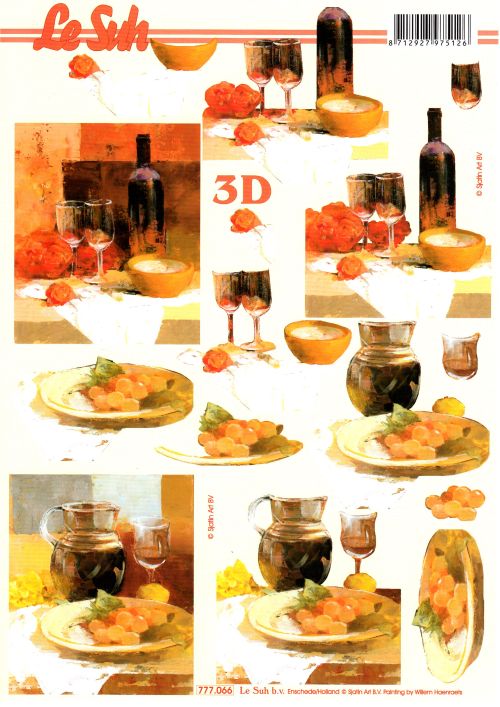 3D-Bogen LeSuh 777.066 Wein