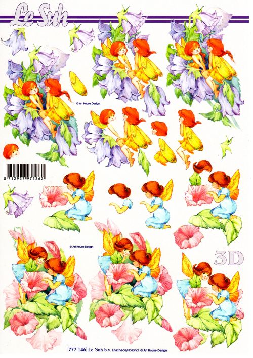 3D-Bogen LeSuh 777.146 Blumenelfen