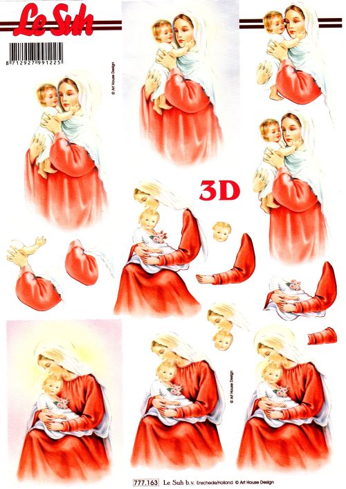 3D-Bogen LeSuh 777.163 Maria und Kind