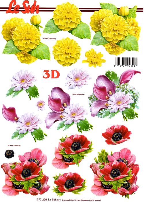 3D-Bogen LeSuh 777.220 Blumen