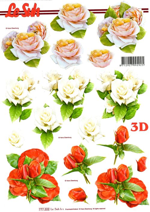 3D-Bogen LeSuh 777.222 Rosen