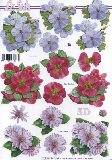 3D-Bogen LeSuh 777.226 Blumen