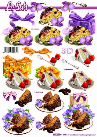 3D-Bogen LeSuh 777.229 Kuchen und Torte