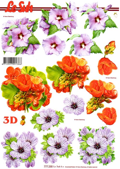 3D-Bogen LeSuh 777.230 Blumen