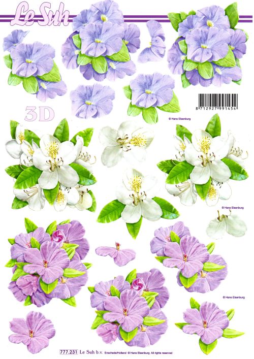 3D-Bogen LeSuh 777.231 Blumen