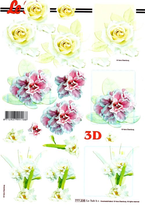 3D-Bogen LeSuh 777.235 Zarte Blüten