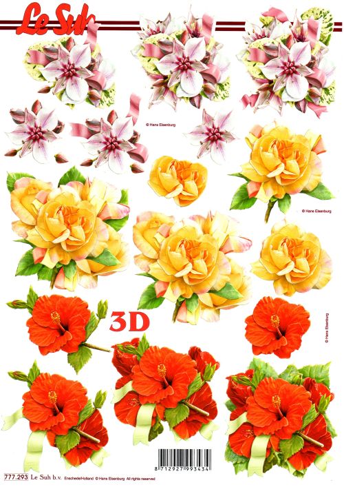 3D-Bogen LeSuh 777.293 Blüten