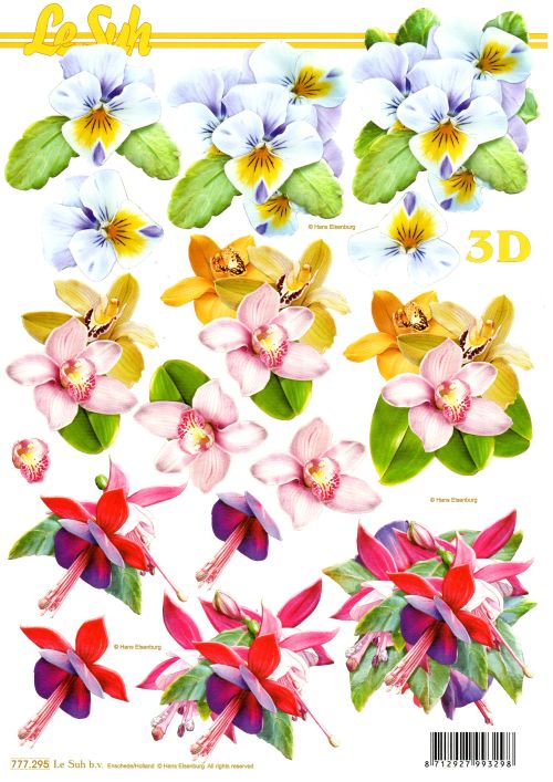 3D-Bogen LeSuh 777.295 Blumen