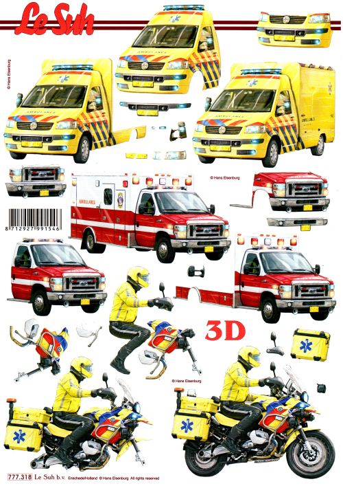 3D-Bogen LeSuh 777.318 Ambulanz