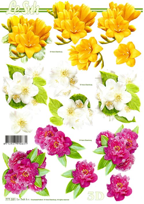 3D-Bogen LeSuh 777.331 Blüten