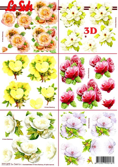3D-Bogen LeSuh 777.377 Blüten