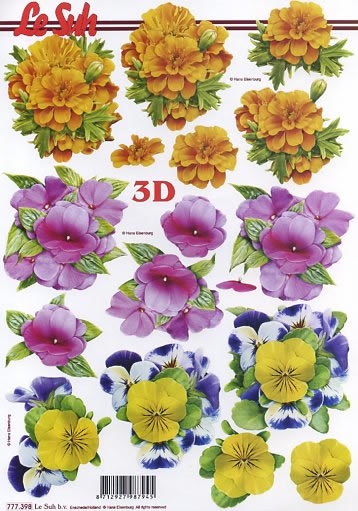 3D-Bogen LeSuh 777.398 Blumen im Frühling