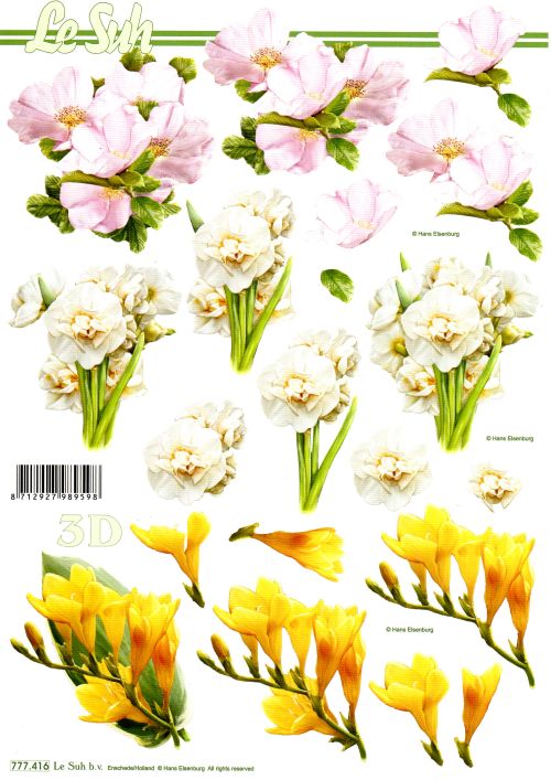 3D-Bogen LeSuh 777.416 Blüten