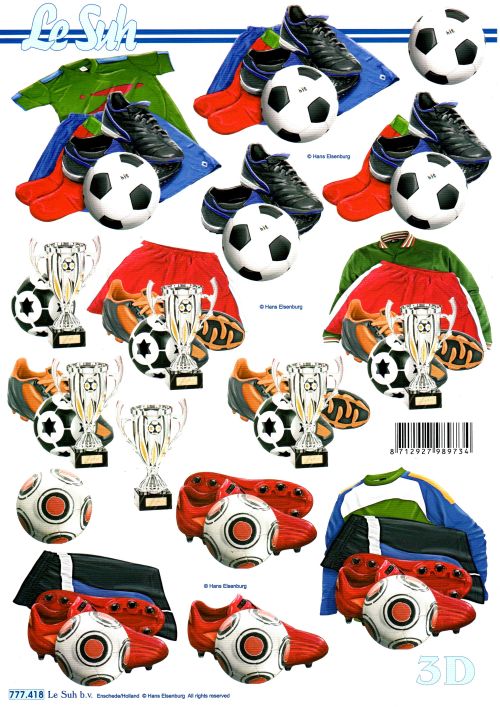 3D-Bogen LeSuh 777418 Fußball