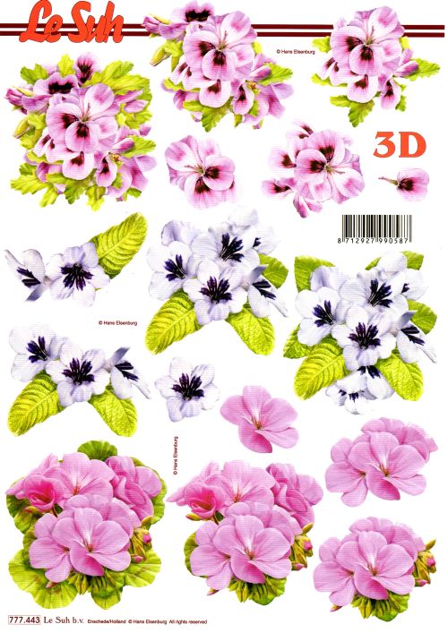 3D-Bogen LeSuh 777.443 Blumen