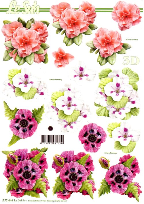 3D-Bogen LeSuh 777.444 Kleine Blüten