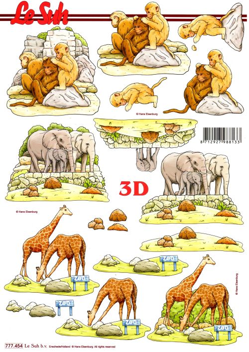 3D-Bogen LeSuh 777.454 Afrika