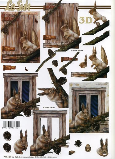 3D-Bogen LeSuh 777.482 Eichhörnchen
