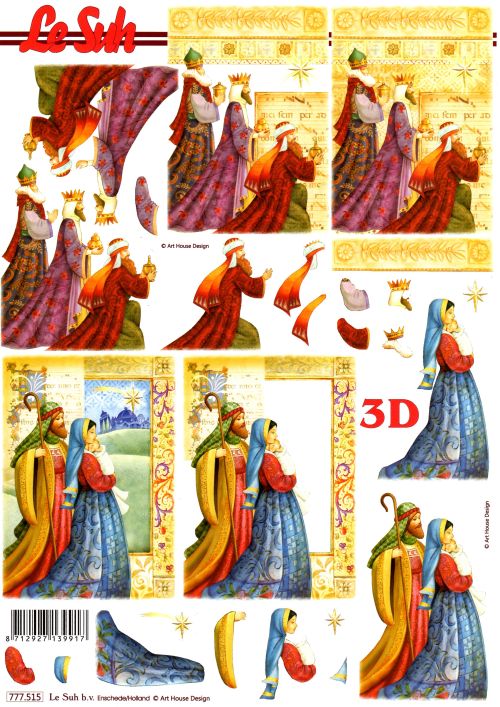 3D-Bogen LeSuh 777.515 Drei Könige