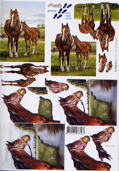 3D-Bogen LeSuh 8215107 Pferde