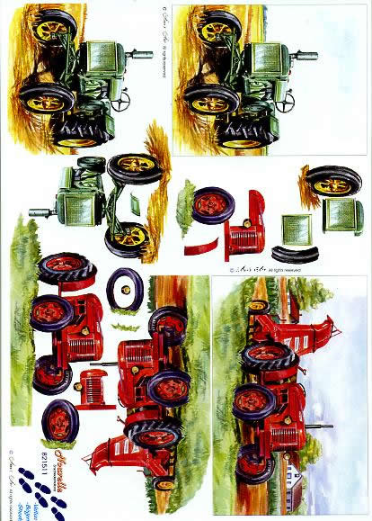 3D-Bogen LeSuh 821511 Traktor