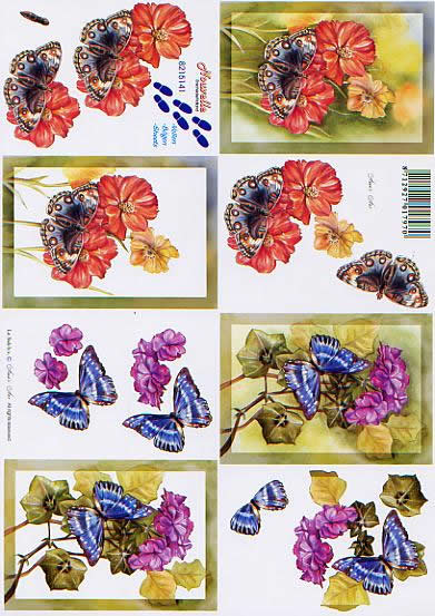 3D-Bogen LeSuh 8215141 Schmetterlinge