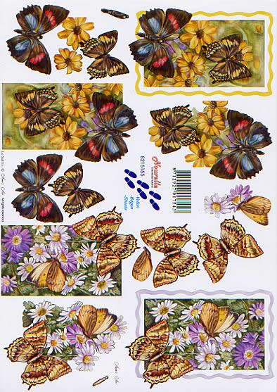 3D-Bogen LeSuh 8215155 Schmetterlinge