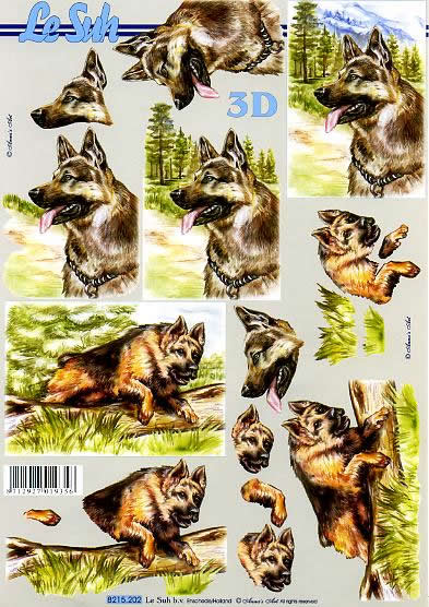3D-Bogen LeSuh 8215202 Schäferhund