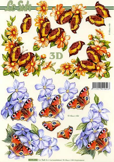 3D-Bogen LeSuh 8215204 Schmetterlinge